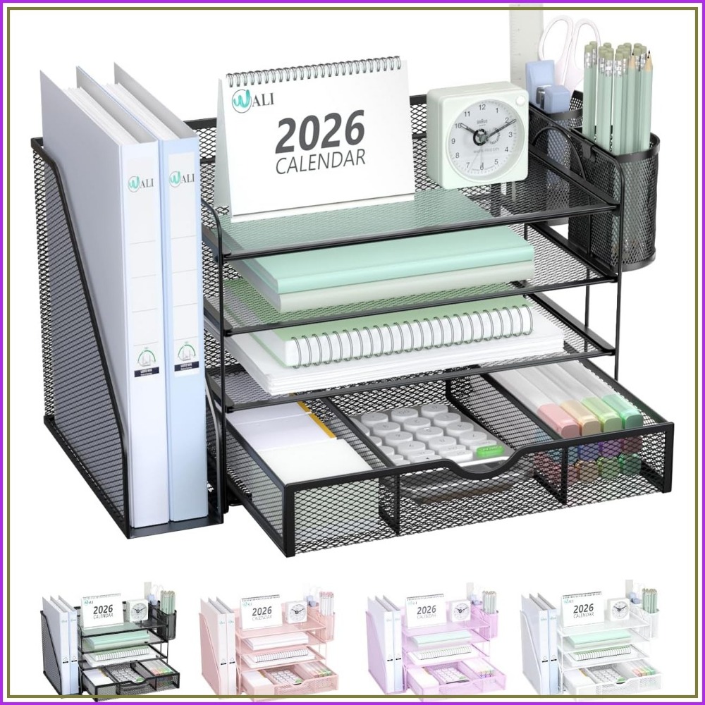 Office Drawer Organizer - Organizzatore da Scrivania a 4 Livelli