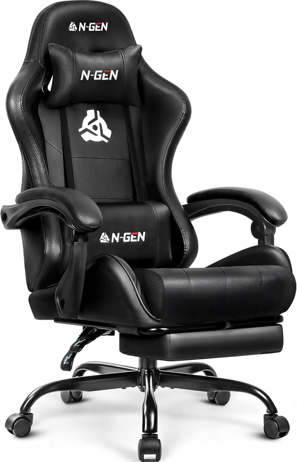 Home Office Chair - Sedia da Gaming con Poggiapiedi e