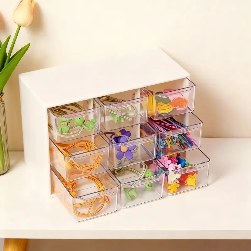 Office Drawer Organizer - Scatola portaoggetti in materiale per perline.