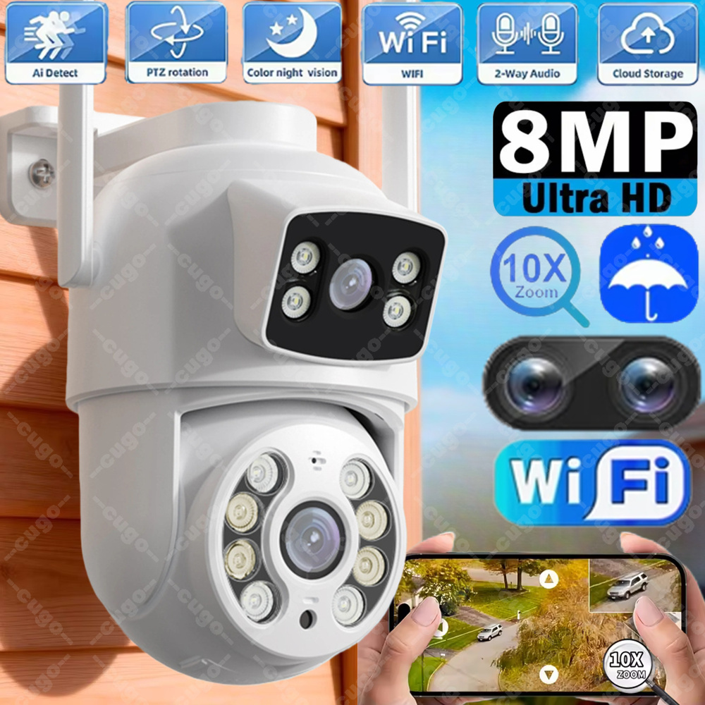 Home Office Email - Telecamera di Sicurezza WiFi PTZ Esterna