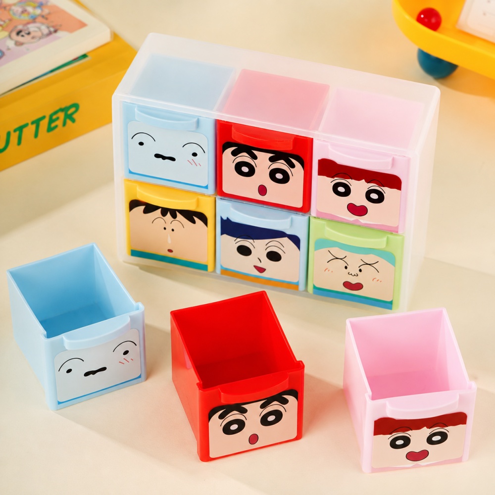Office Drawer Organizer - Organizer da scrivania originale Crayon Shin-chan