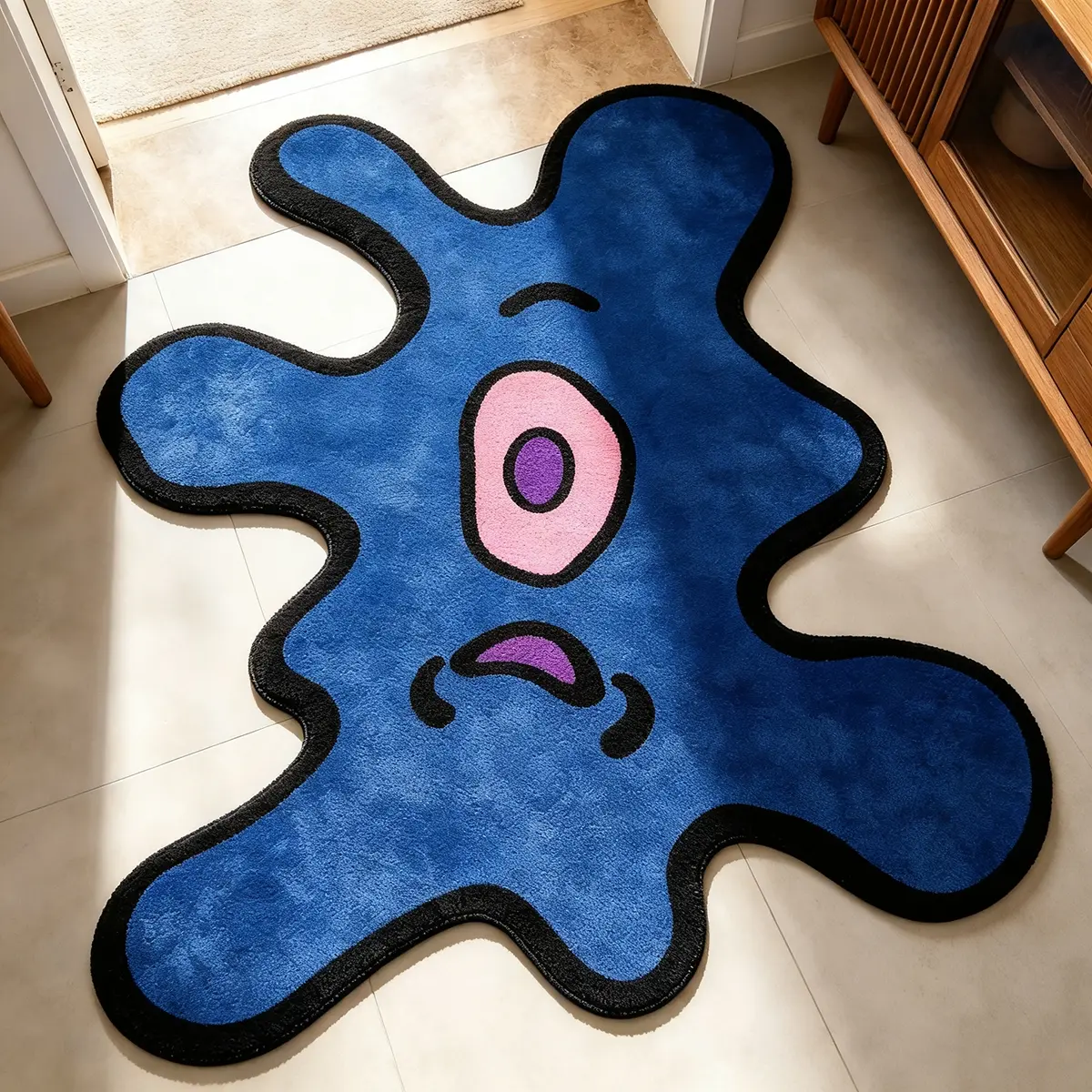 Home Office Rug - Tappeto VIKAMA Street Style con mostro
