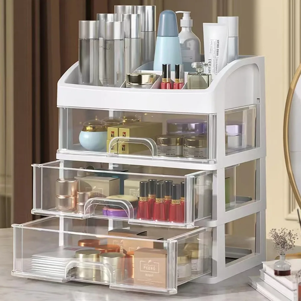 Office Drawer Organizer - Armadietto portaoggetti per cassetti con scatola