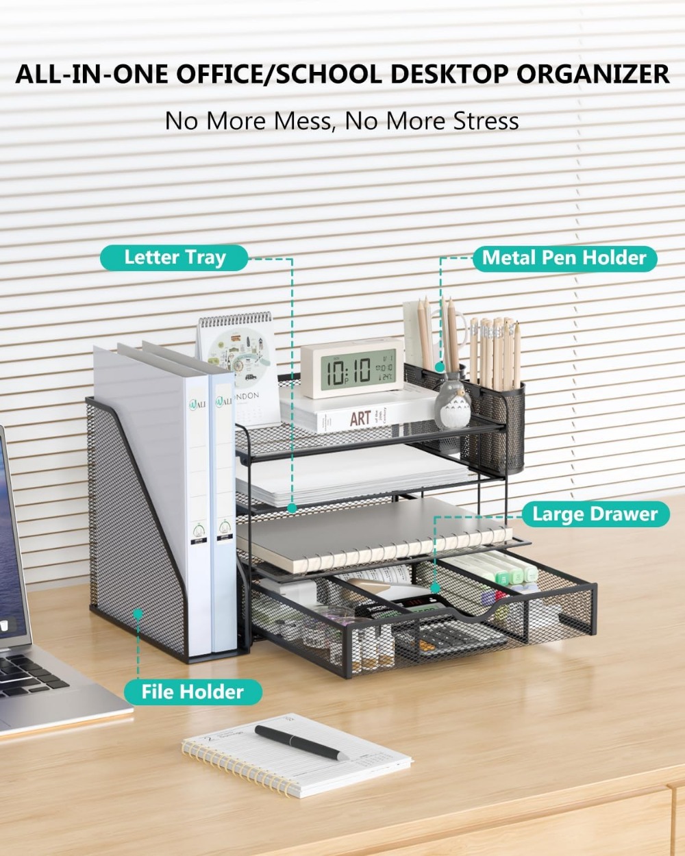 Organizzatore da Scrivania a 4 - Office Drawer Organizer recensione e prezzo