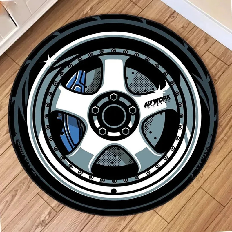 Tappeto rotondo VIKAMA per aut - Home Office Rug recensione e prezzo