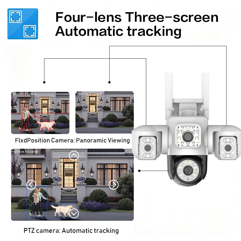 Telecamera WiFi 8K 15MP per Es - Home Office Email recensione e prezzo