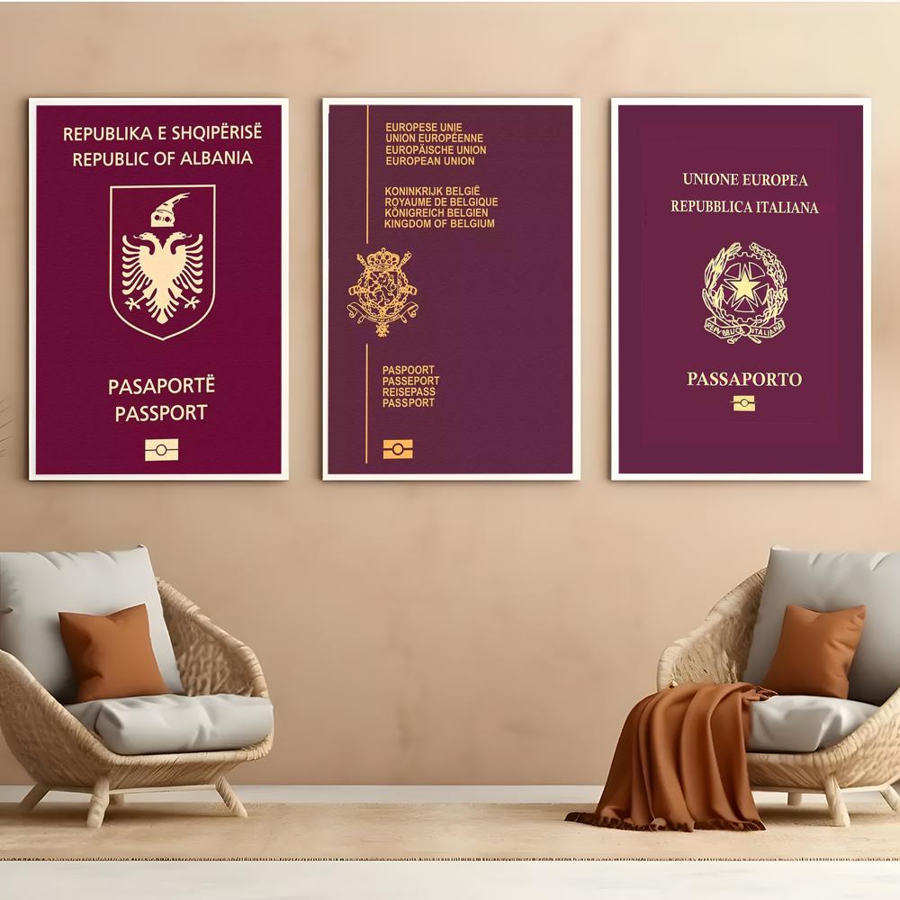 Poster per passaporti con sfon - Home Office For Passport recensione e prezzo