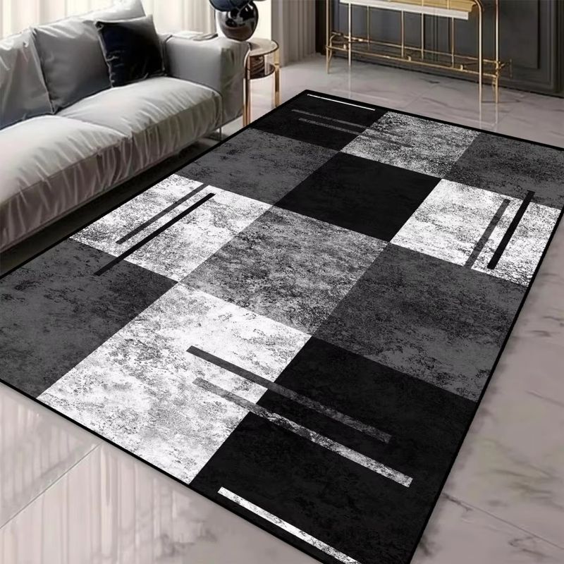 VIKAMA Tappeto Geometrico a Bl - Home Office Rug recensione e prezzo