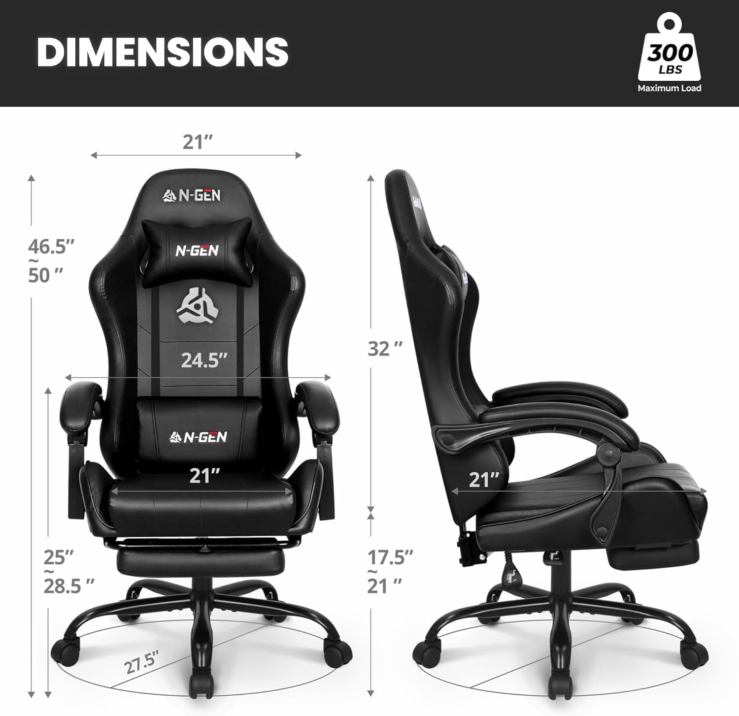 Sedia da Gaming con Poggiapied - Home Office Chair recensione e prezzo
