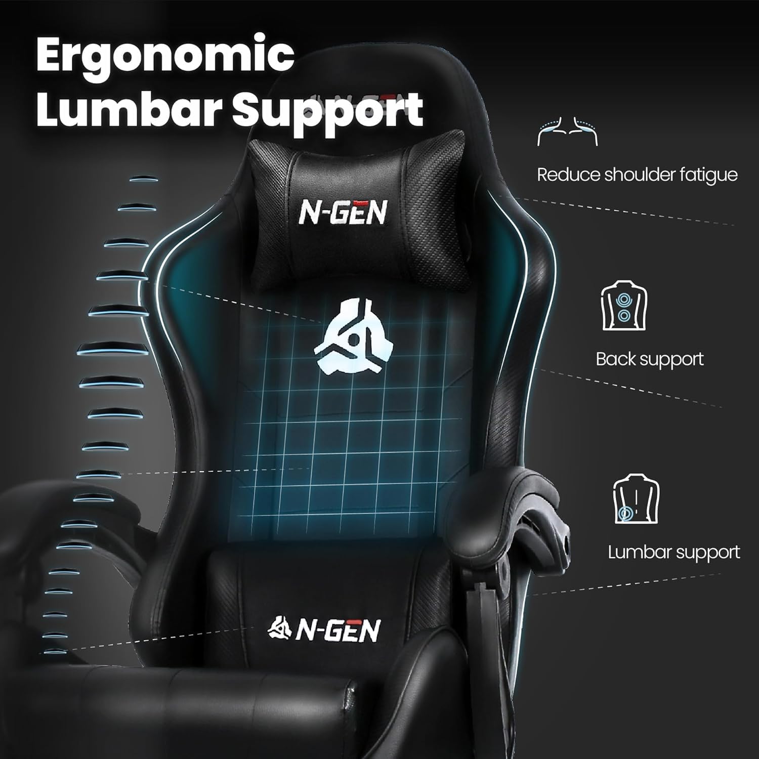 Sedia da Gaming con Poggiapied - Home Office Chair recensione e prezzo