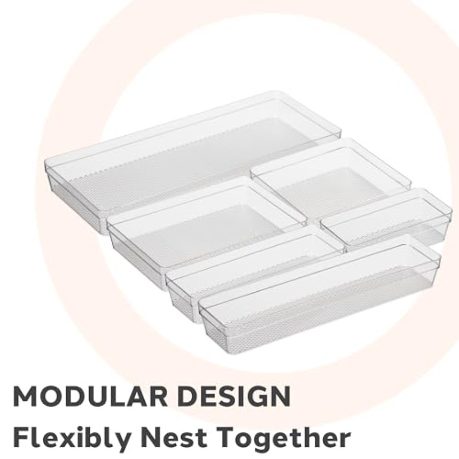Organizer Trasparente per Cass - Office Drawer Organizer recensione e prezzo