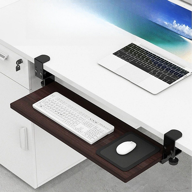Supporto scorrevole per tastie - Keyboard Tray Under Desk recensione e prezzo