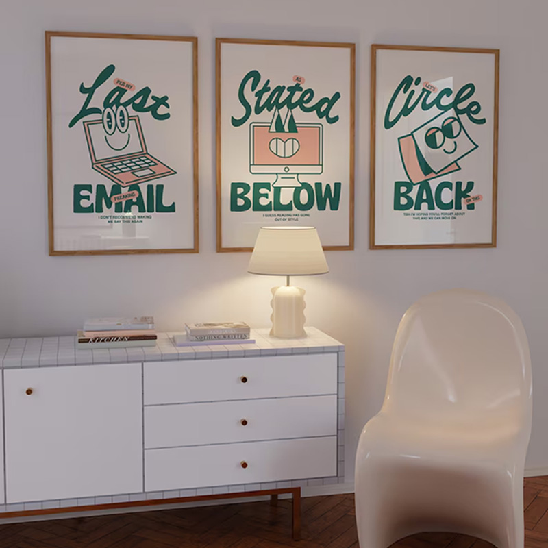 Divertente poster verde per uf - Home Office Email recensione e prezzo