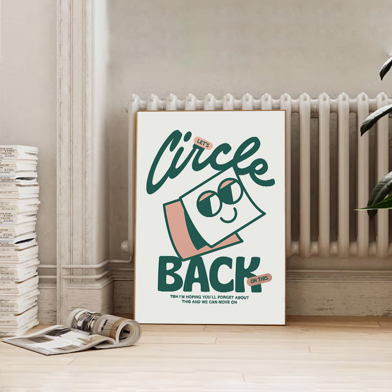 Divertente poster verde per uf - Home Office Email recensione e prezzo