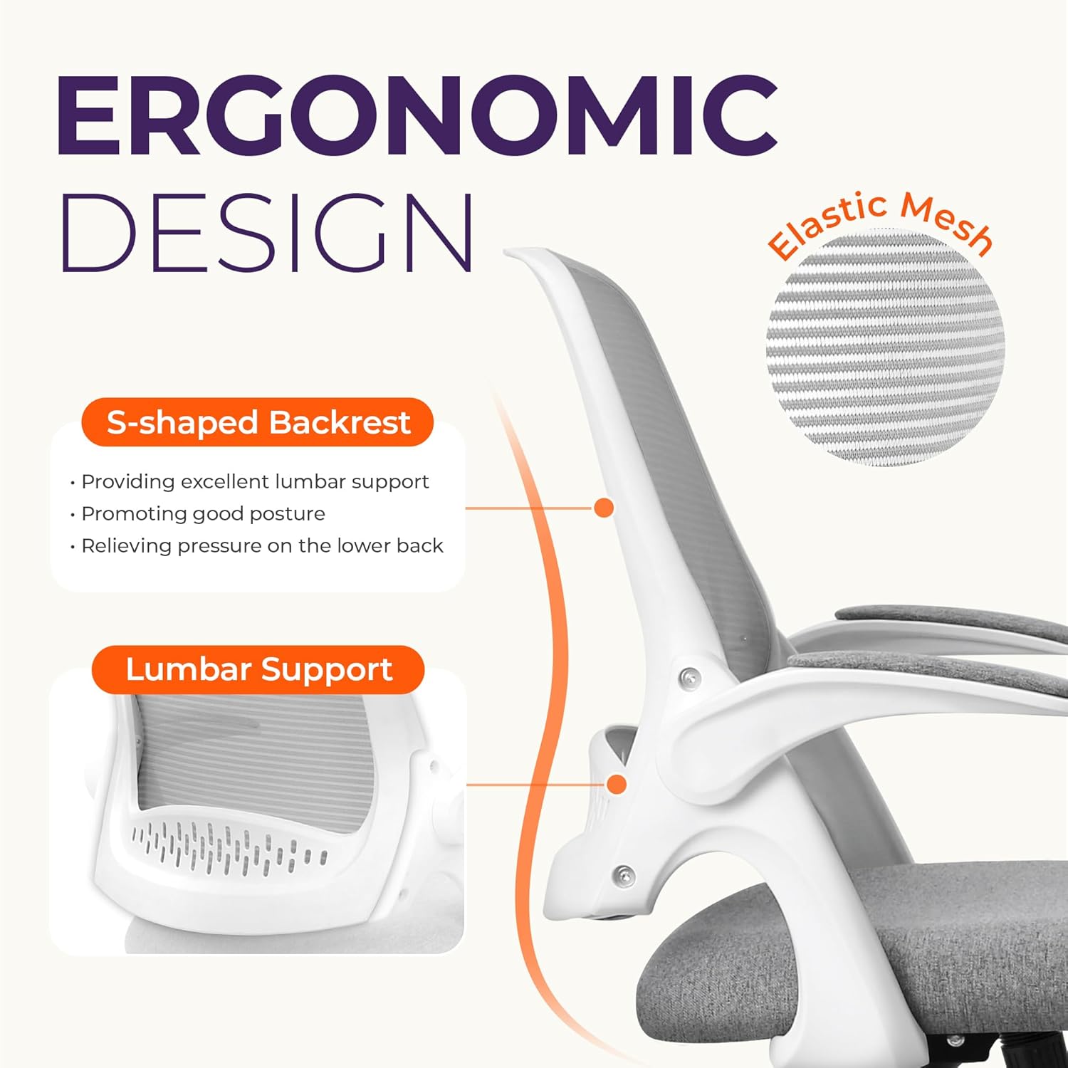 Sedia da Ufficio Ergonomica in - Home Office Chair recensione e prezzo