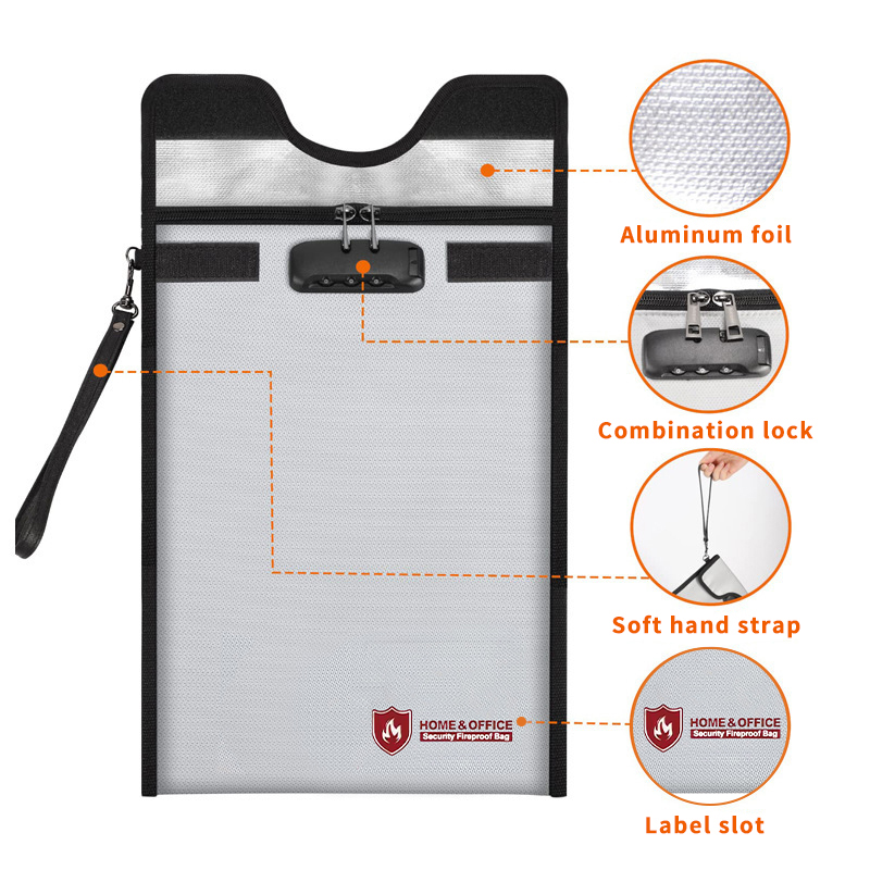 Borsa per documenti ignifuga A - Home Office For Passport recensione e prezzo