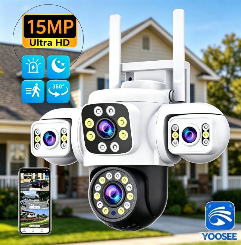Telecamera IP PTZ WiFi Yoosee  - Home Office Email recensione e prezzo
