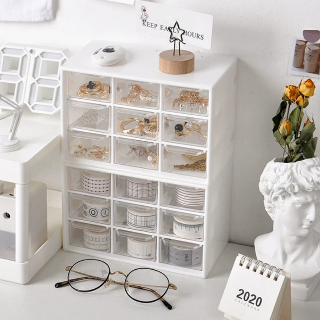 Scatola portaoggetti in materi - Office Drawer Organizer recensione e prezzo