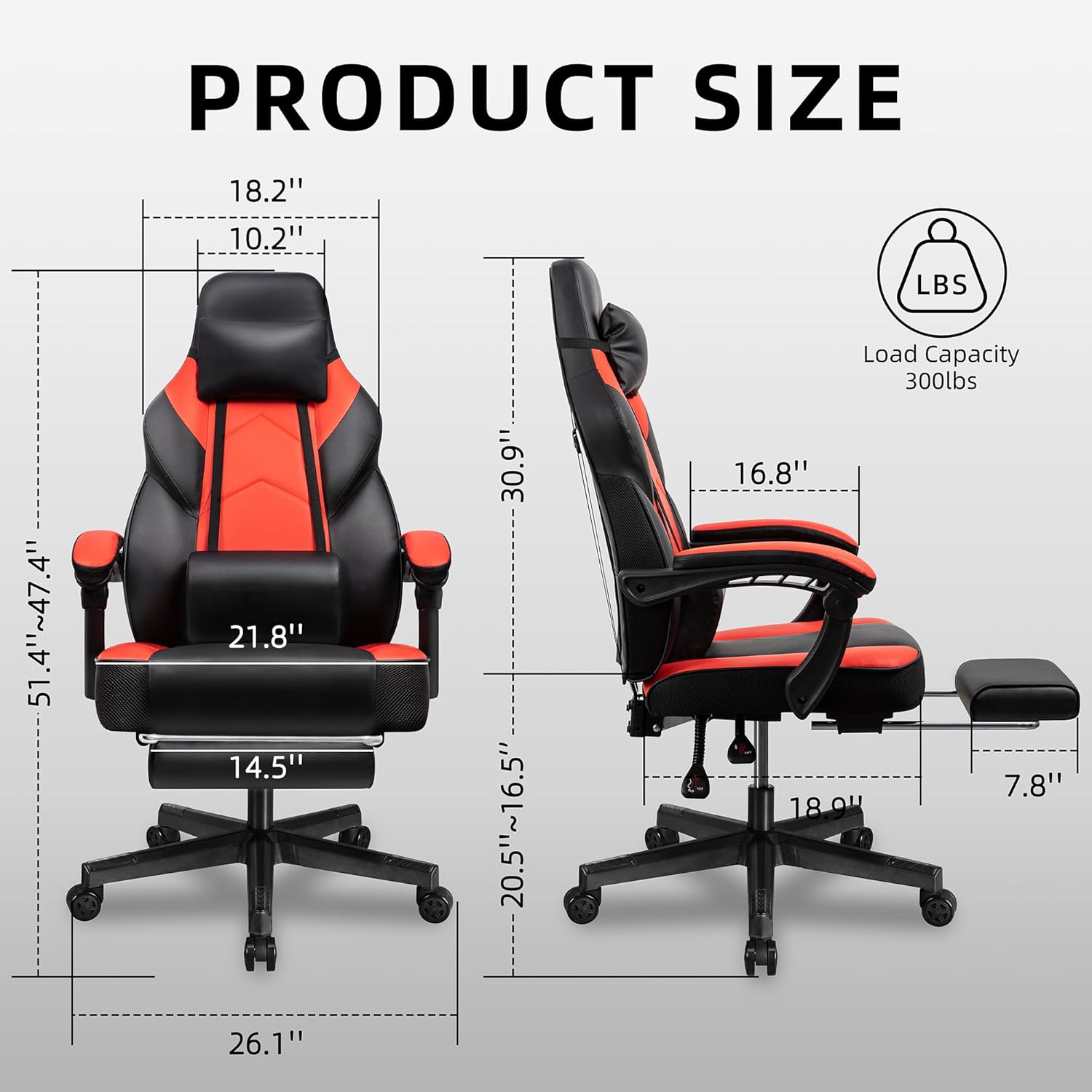 Sedia da Gaming con Poggiapied - Home Office Chair recensione e prezzo