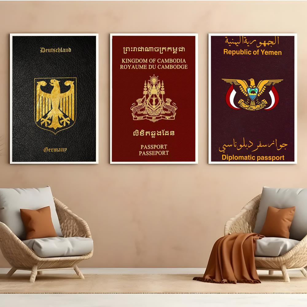Poster per passaporti con sfon - Home Office For Passport recensione e prezzo