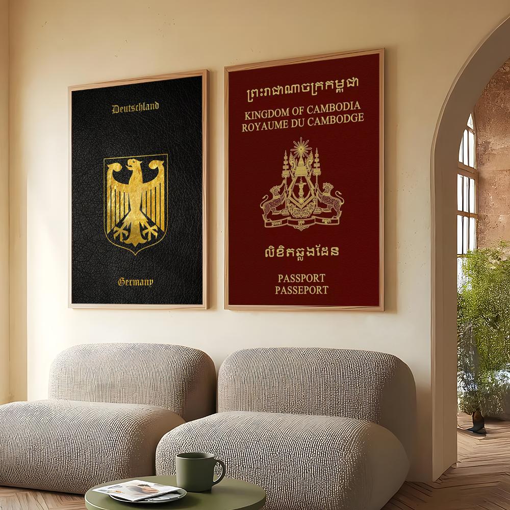 Poster per passaporti con sfon - Home Office For Passport recensione e prezzo