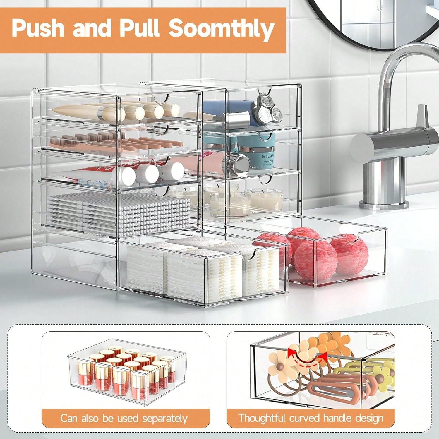 Organizer per Trucchi in Acril - Office Drawer Organizer recensione e prezzo