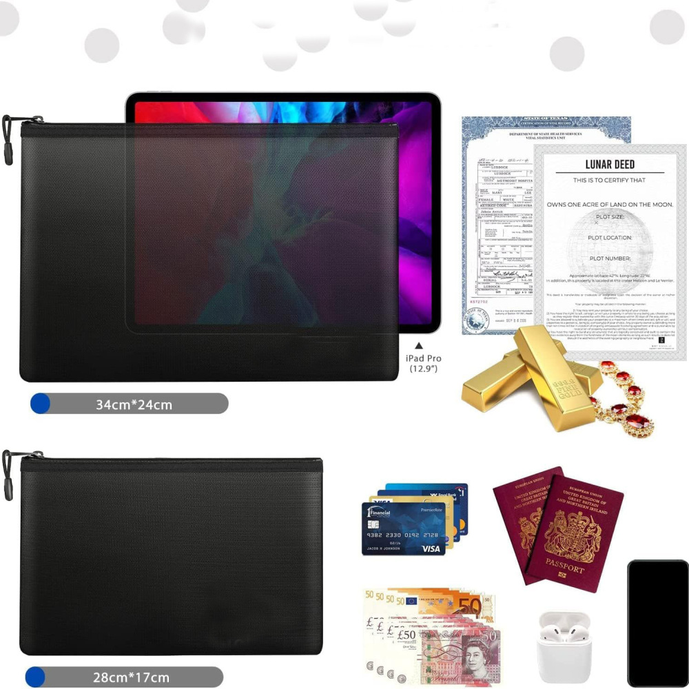 Borsa Portadocumenti Ignifuga, - Home Office For Passport recensione e prezzo